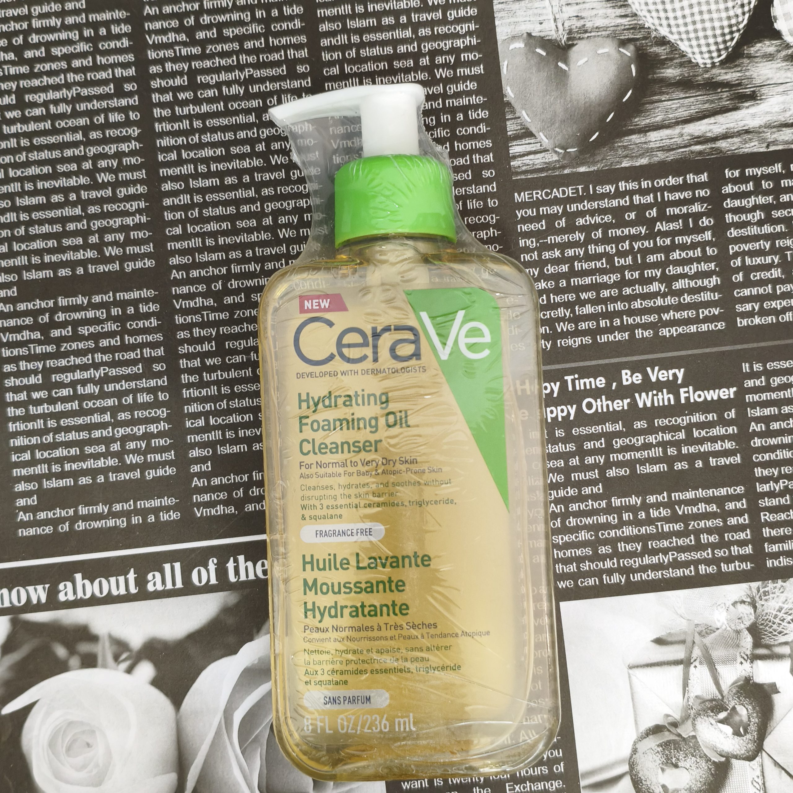 فوم شست‌وشوی روغنی سراوی ۲۳۶ میل Cerave کپی مستر
